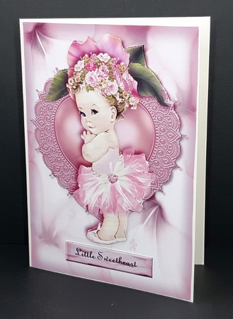 A5  Cute Little Girl Girl by Diane  Vermeer