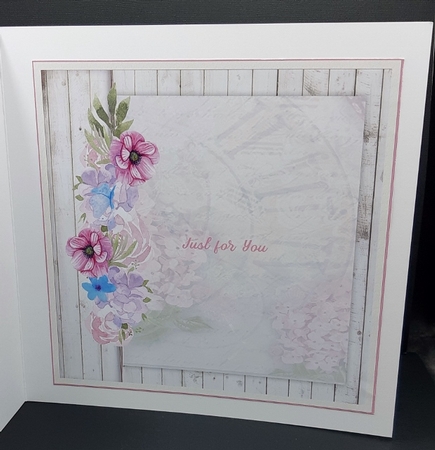 Flowers for You Insert 2 by Diane  Vermeer