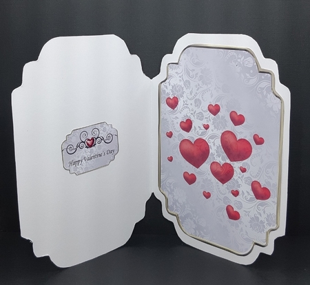 Matching insert for the design sheet - Love Pure and Simple by Diane  Vermeer