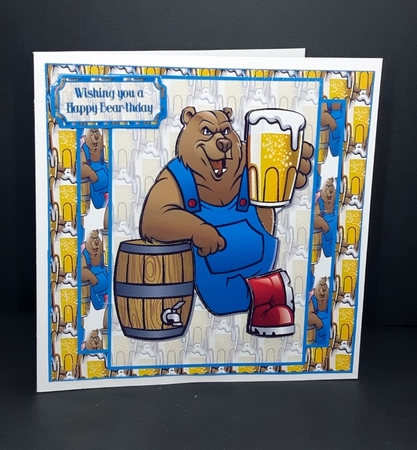 The beer bear by Diane  Vermeer