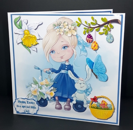 Easter Girl by Diane  Vermeer