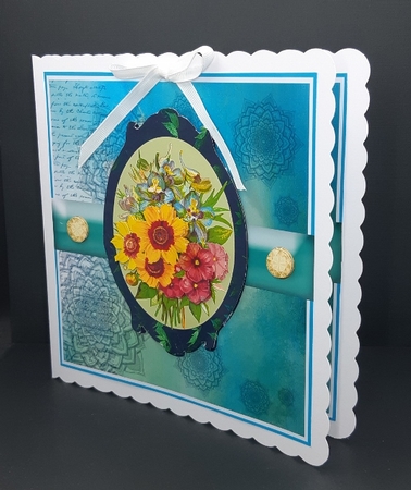 Bunch Of Flowers A by Diane  Vermeer