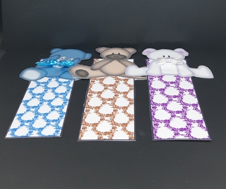 Teddy Bookmarks by Diane  Vermeer
