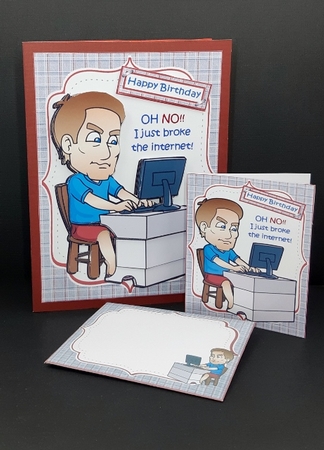 Dave broke the internet mini kit by Diane  Vermeer