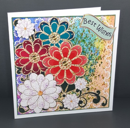 Bright Floral Topper For Various Occasions by Diane  Vermeer