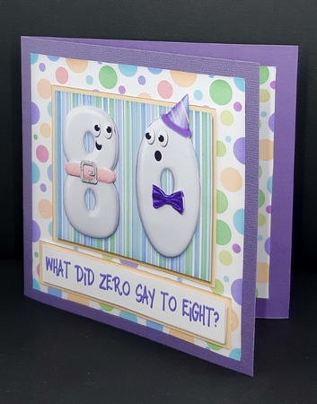 Funny Numbers 5 inch Topper and Insert by Diane  Vermeer
