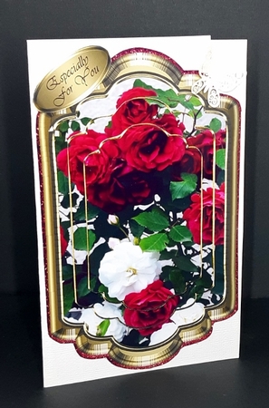 Roses Shaped Pyramid Topper by Diane  Vermeer