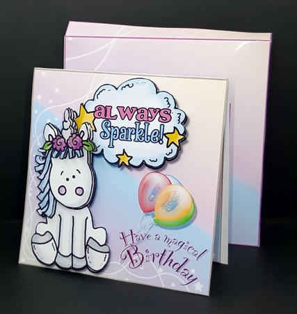 Always Sparkle - Tent Card by Diane  Vermeer