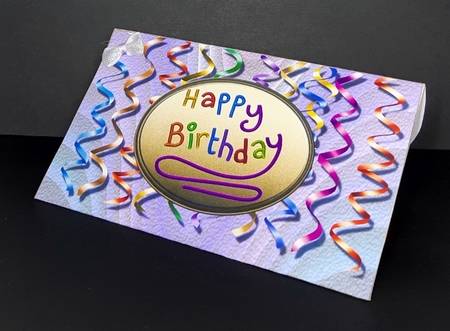 Birthday Money Wallet by Diane  Vermeer