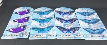 Beautiful Butterfly Bookmarks by Diane  Vermeer