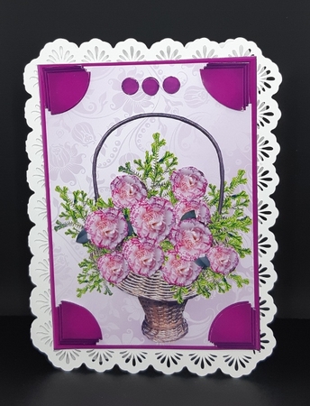 Flower Basket by Diane  Vermeer