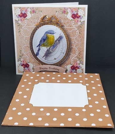 Eastern Yellow Robin - Multi Occasions Card by Diane  Vermeer