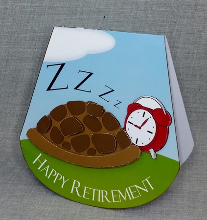 Rush No More Retirement Wobble Card by Diane  Vermeer