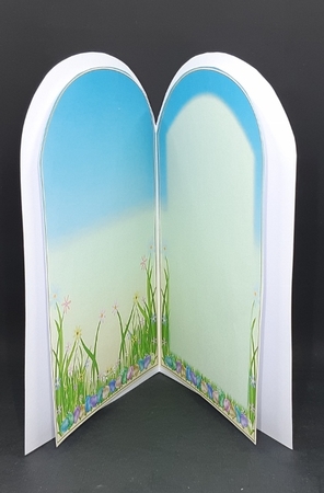 Easter Bunny Ride Insert by Diane  Vermeer