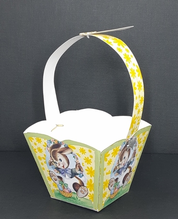EASTER BASKET 1  - BUNNY WITH EGGS by Diane  Vermeer