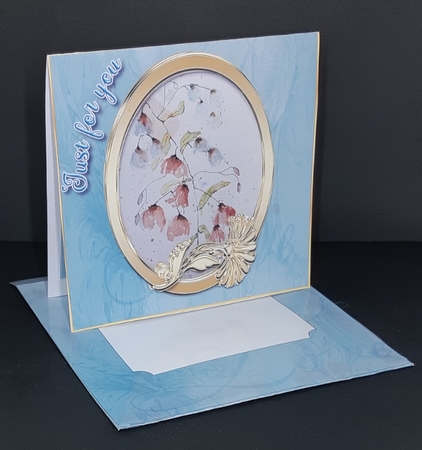 Floral Picture - Tent Card - Multi Occasions Card by Diane  Vermeer