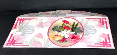 Tropical Florals Money Wallet by Diane  Vermeer