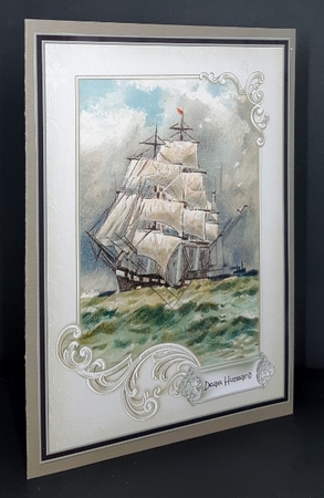 Rough sea A5 by Diane  Vermeer