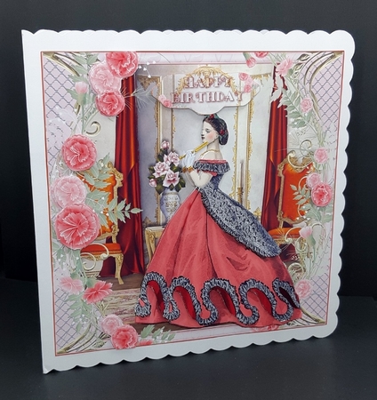 Victorian Ladies Bumper Kit Pink and Red Collection  by Diane  Vermeer