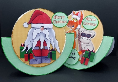 Bumper kit - 7 Xmas Wobbly/Rocker designs by Diane  Vermeer
