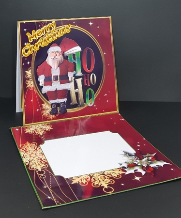 Ho Ho Ho Merry Christmas by Diane  Vermeer