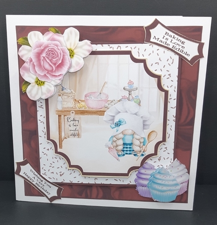 Baking Is Love Made Edible - 8x8 Mini Kit by Diane  Vermeer