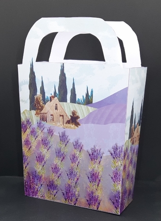 Lavender fields gift bag  by Diane  Vermeer