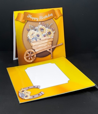 Pot of Sunshine - Tent Card - Multi Occasions  by Diane  Vermeer