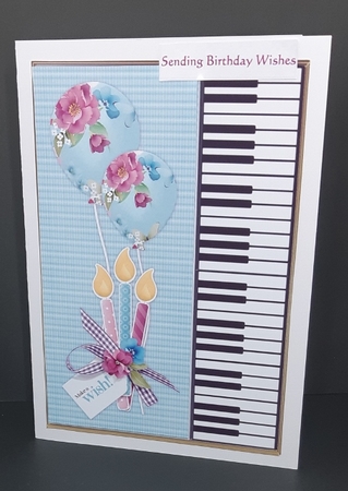 Quick Card  Piano Birthday by Diane  Vermeer