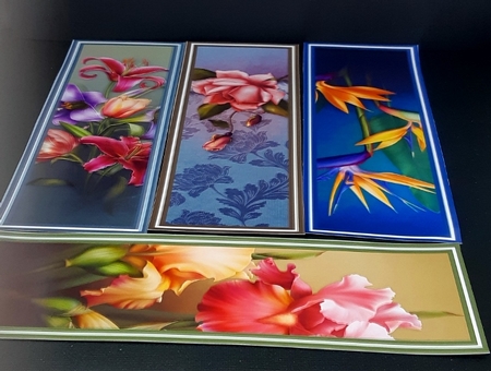 Gorgeous Floral Bookmarks Sheet 3 by Diane  Vermeer