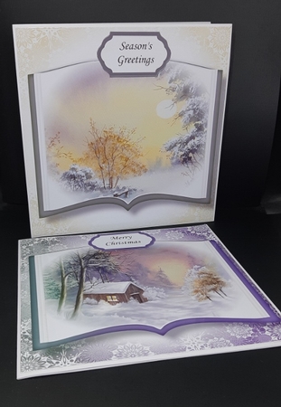 Open Book Scenic Christmas No Flowers Bumper Kit by Diane  Vermeer