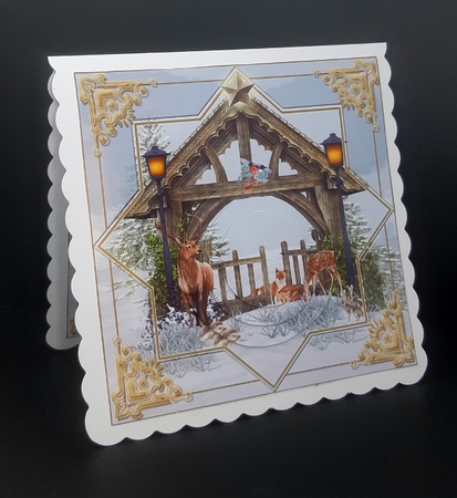 Christmas Gathering Pyramage  Kit by Diane  Vermeer