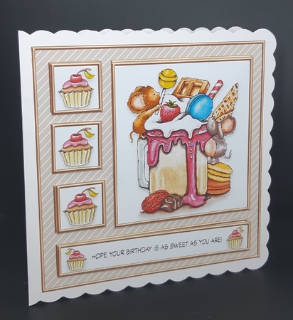 Cute Critters - Sweet Treats #5 by Diane  Vermeer