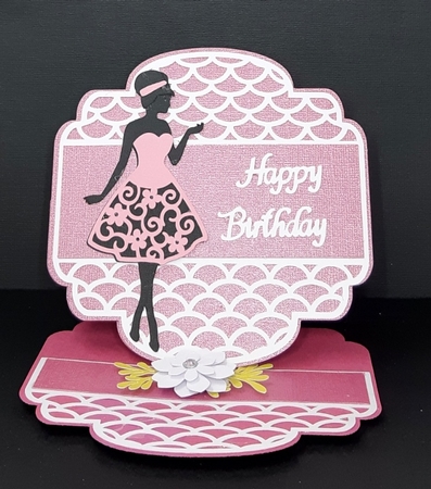Fashion Easel Card by Diane  Vermeer