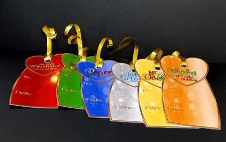 Christmas Tags by Diane  Vermeer