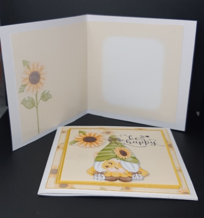 Sunflower Gnomes Topper x 4 by Diane  Vermeer