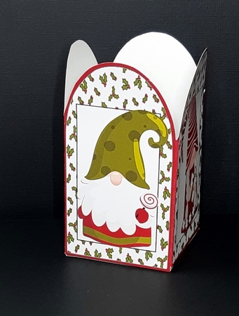 LUMINARY CHRISTMAS GNOME GNOMES LUMINARIES by Diane  Vermeer