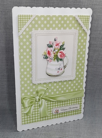 Birthday - Lovely Flowers In A Teapot  by Diane  Vermeer