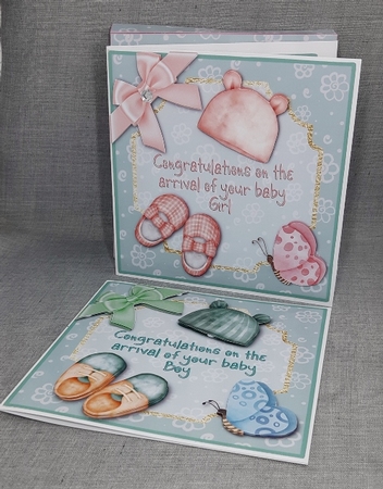 Sweet Baby Girl/Boy double kit. by Diane  Vermeer
