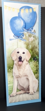 Large Dl   Labrador by Diane  Vermeer