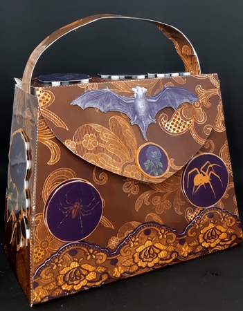 Spooky Halloween Purse Gift Box by Diane  Vermeer