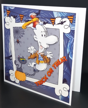 Trick or treat Halloween monsters  2 by Diane  Vermeer