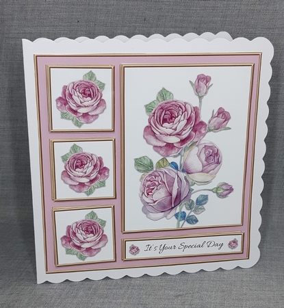 Lovely Watercolor Roses by Diane  Vermeer