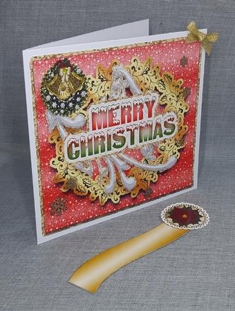 Lovely Christmas Topper & Bookmarks or Labels Set 2 by Diane  Vermeer