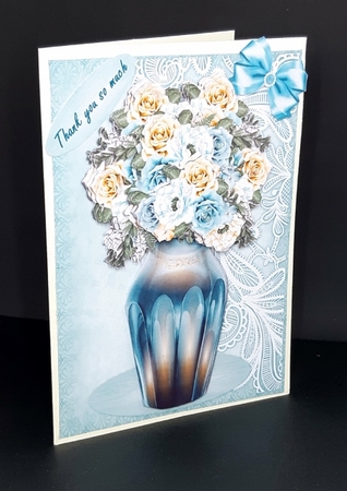 A5 Roses Bouquet Mini Kit by Diane  Vermeer