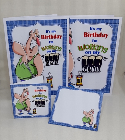 Working on my six pack 8x8 & A5 mini kit by Diane  Vermeer