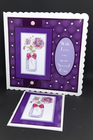 Lilac Spring Roses by Diane  Vermeer