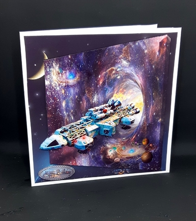 out of the black hole by Diane  Vermeer