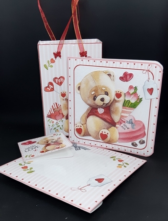 My Beary Special Valentine by Diane  Vermeer