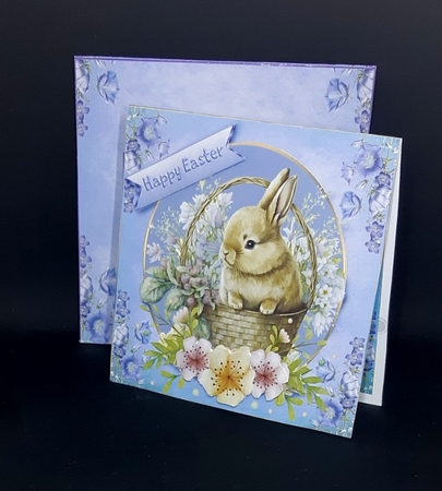 Easter Wishes - Tent Card by Diane  Vermeer
